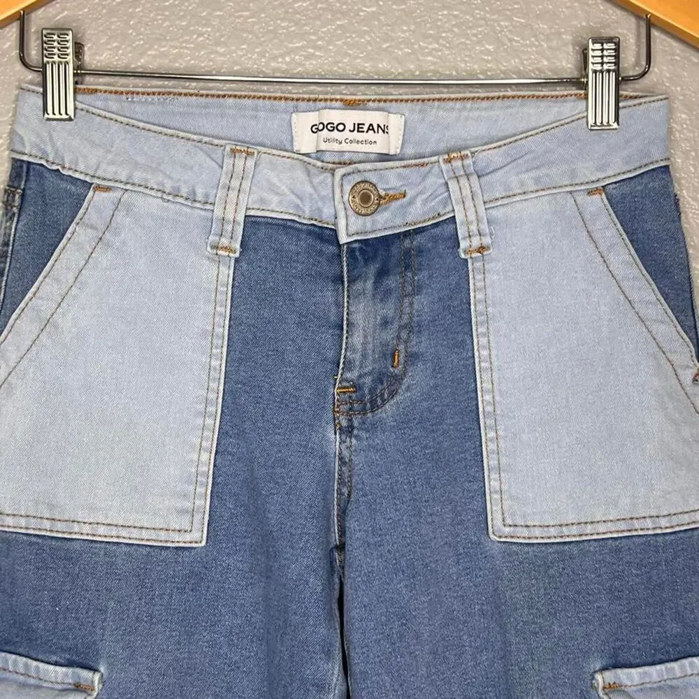 Vintage inspired gogo jeans bluelight blue